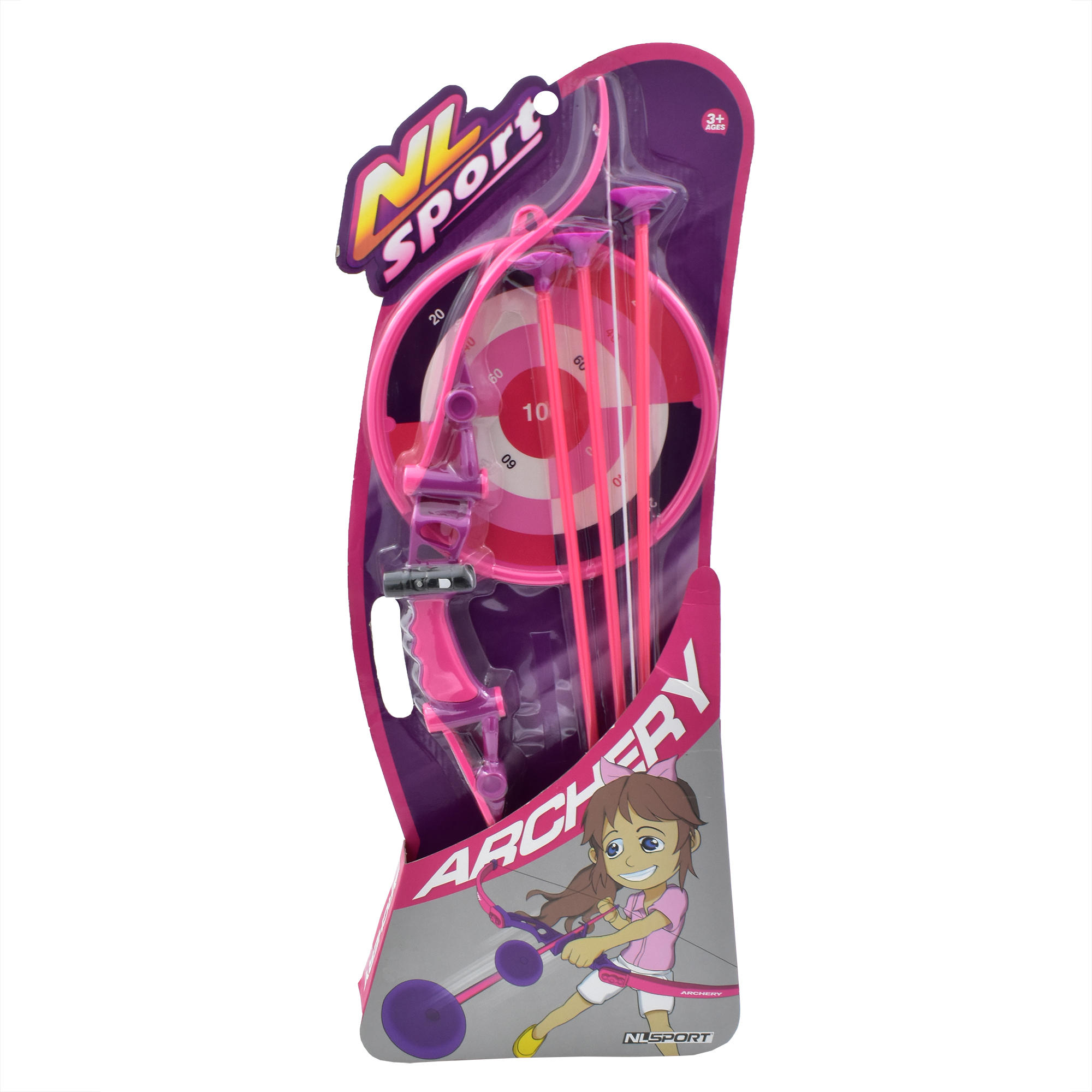 Arco Y Flecha Nena C/Mira Laser