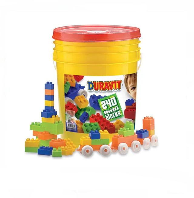 Balde Blocks Chicos 240 Ps