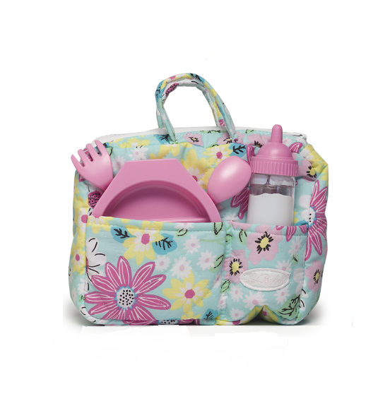 Bolso Paseo con Mamadera Mágica, Plato y Cub. 