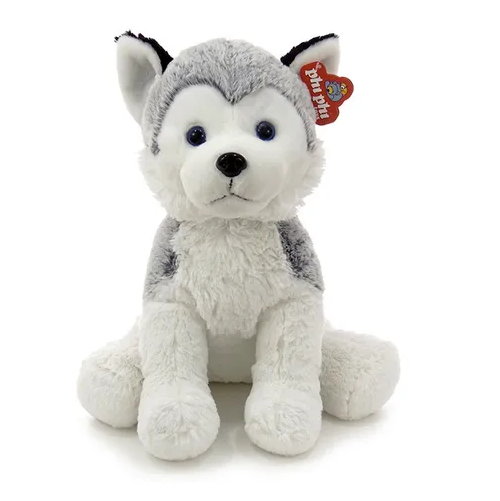 Peluche Siberiano Sentado 38cm