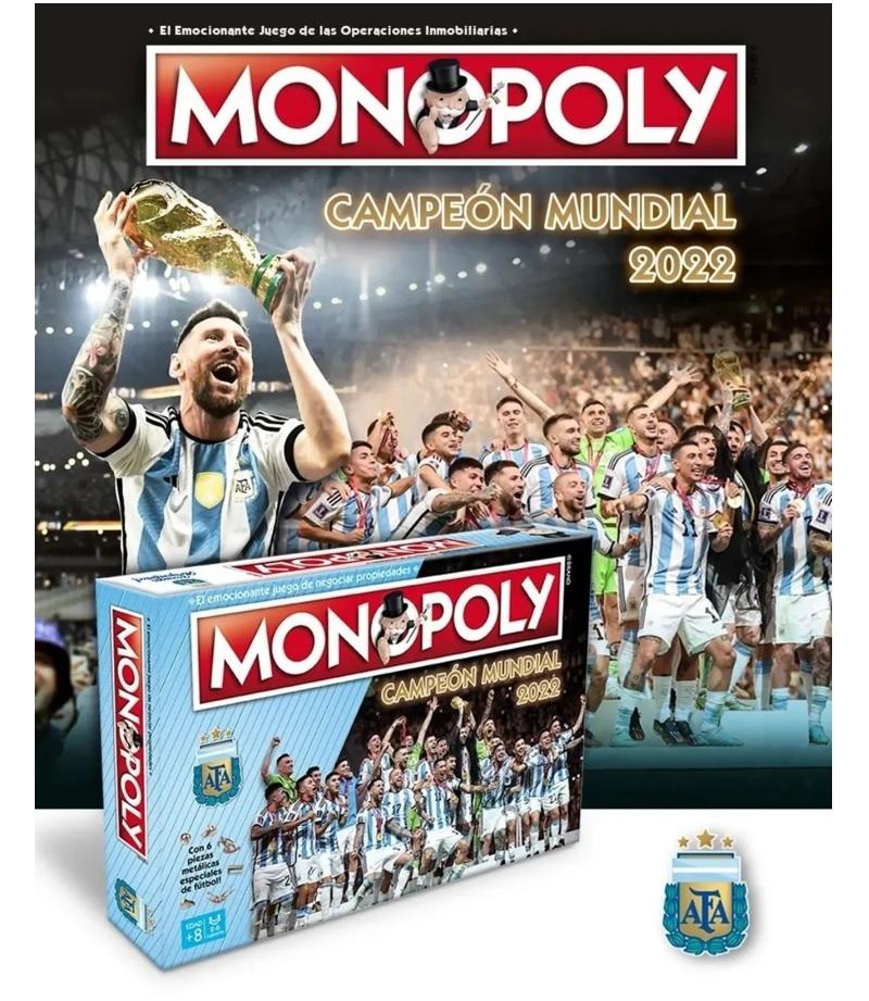 Monopoly Campeón Mundial 2022- Edición Limitada