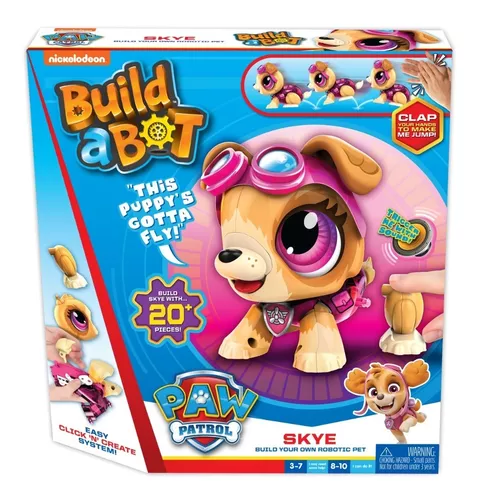 Figura Paw Patrol Skye Para Armar a Pila