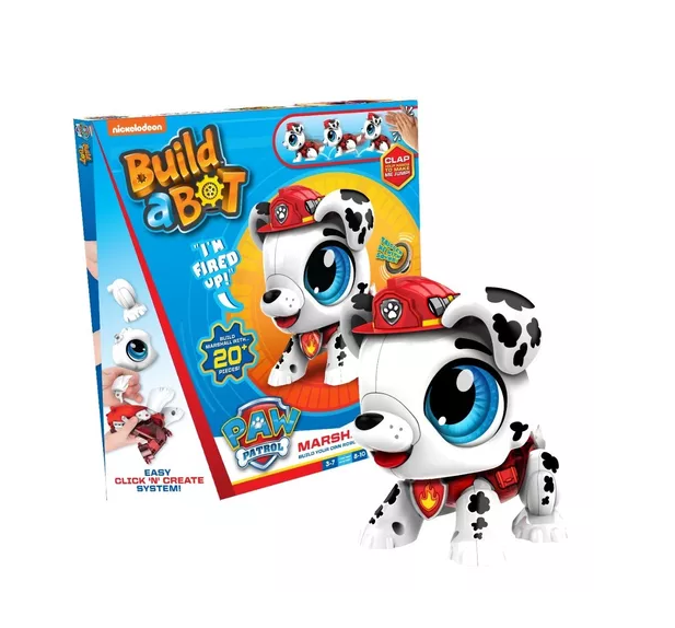 Figura Paw Patrol Marshall Para Armar a Pila