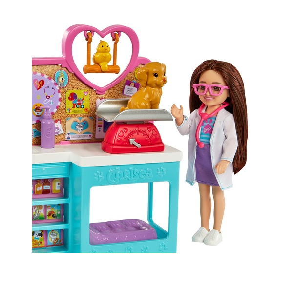 Set Barbie Chelsea Veterinaria