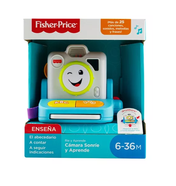 Camara Sonrie y Aprende Fisher Price