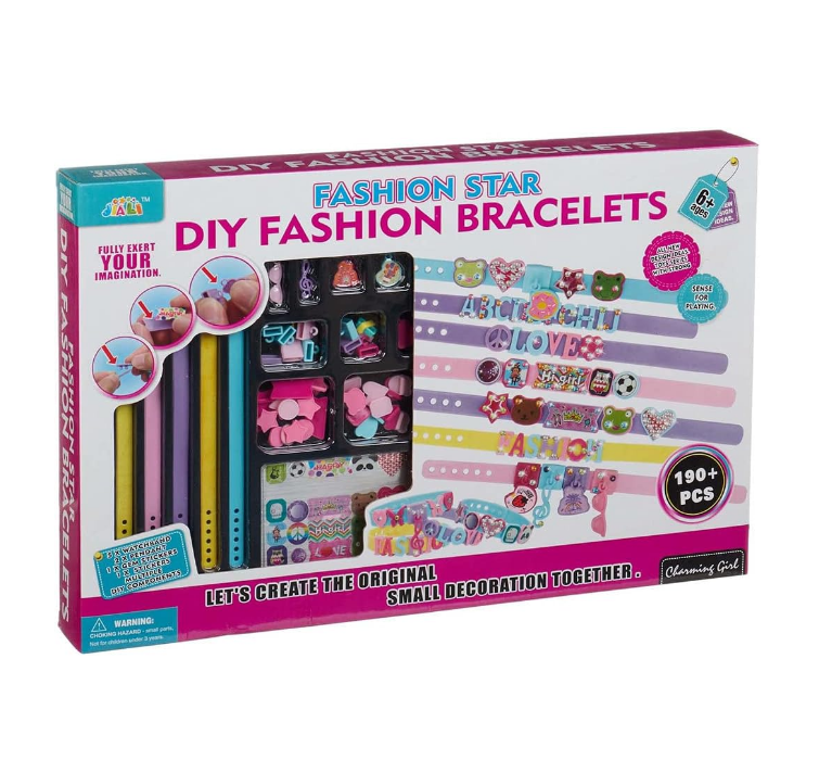 Arma Brazaletes con Letras y Accesorios Star