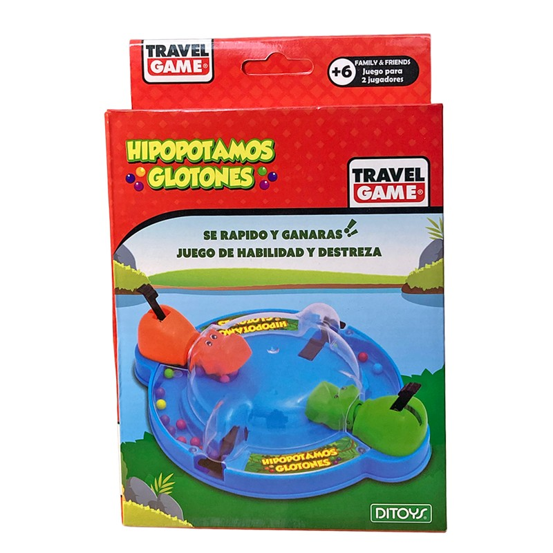 Hipopótamos Glotones Travel Game 