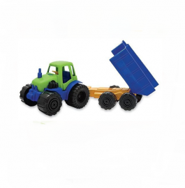Tractor Ch. Con Acoplado En Caja