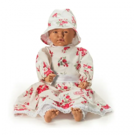 Muñeca Amelie Con Vestido Y Capellina