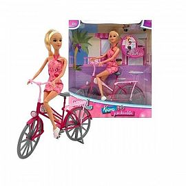 Muñeca Kiara y Su Bicicleta 