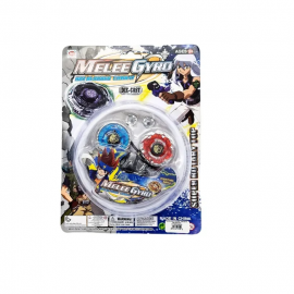 Trompo de Metal  x2 con Pista en Blíster