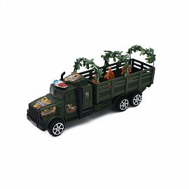 Camión Militar con Soldados