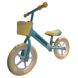 Camicleta Con Canasto Colores Pasteles Rosa-Celeste 