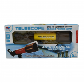 Telescopio De Juguete Con Tripode