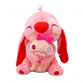 Stitch Rosa con Scrump  45 cm